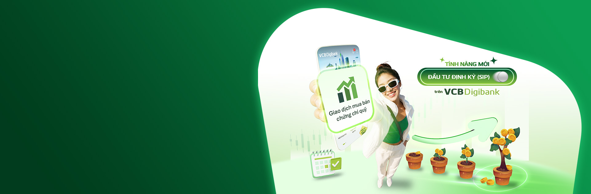 đầu tư quỹ mở định kỳ SIP trên VCB digibank