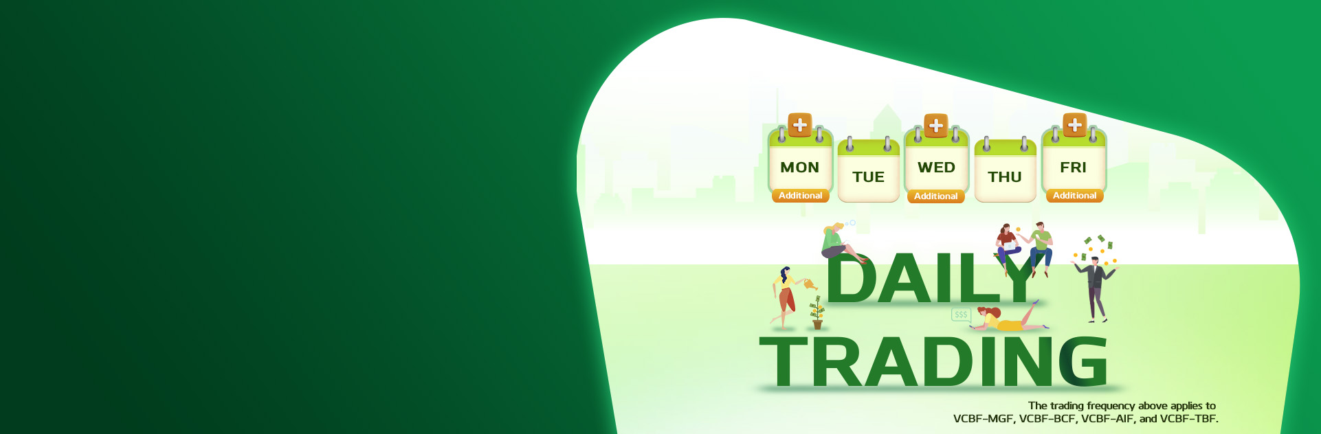 Giao dịch hàng ngày quỹ mở vcbf