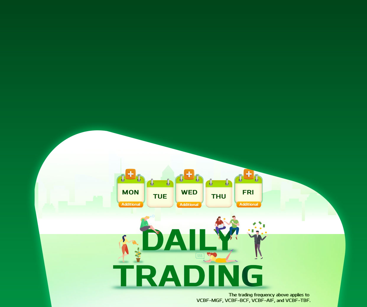 Giao dịch hàng ngày quỹ đầu tư vcbf