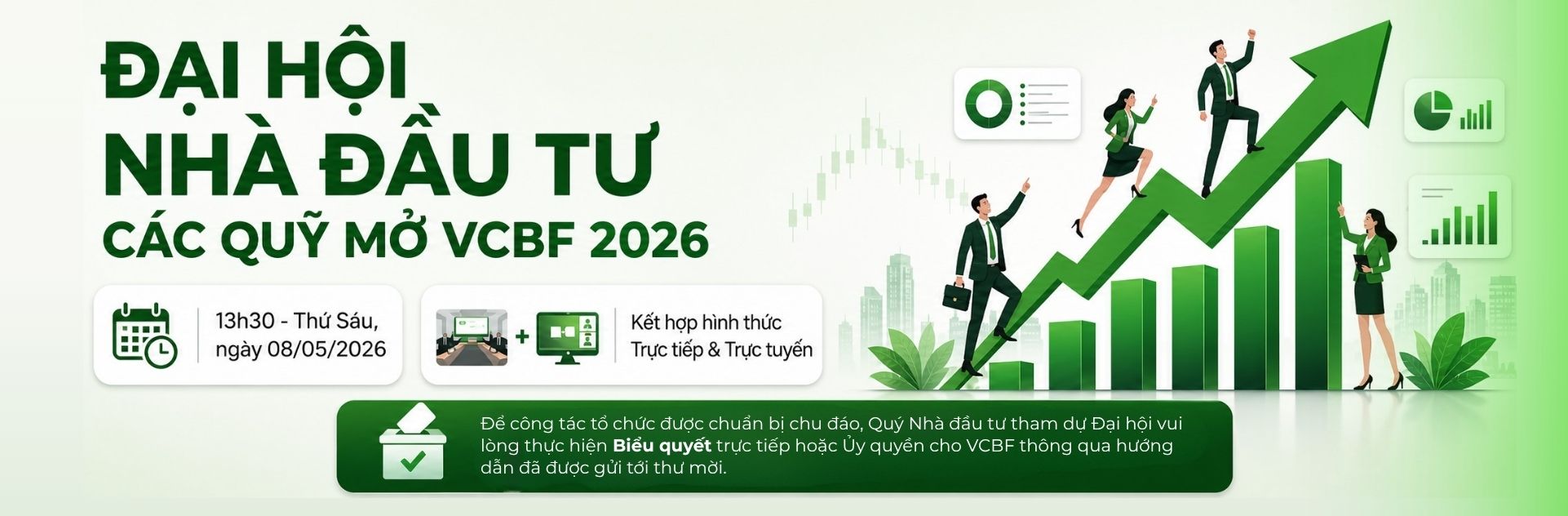 đại hội nhà đầu tư quỹ mở vcbf