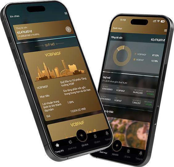 Giao diện VCBF App
