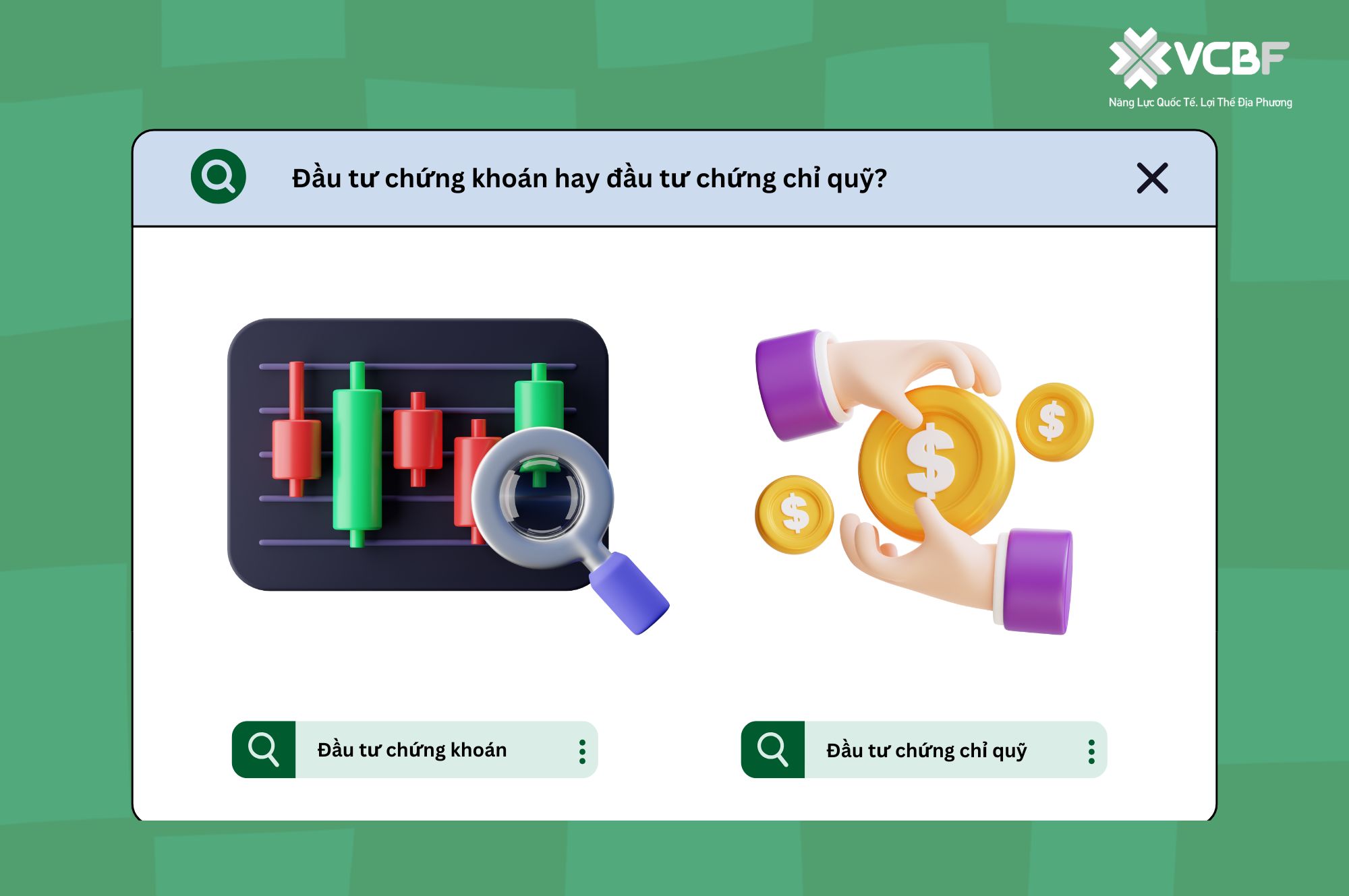 Nên đầu tư chứng khoán hay đầu tư chứng chỉ quỹ